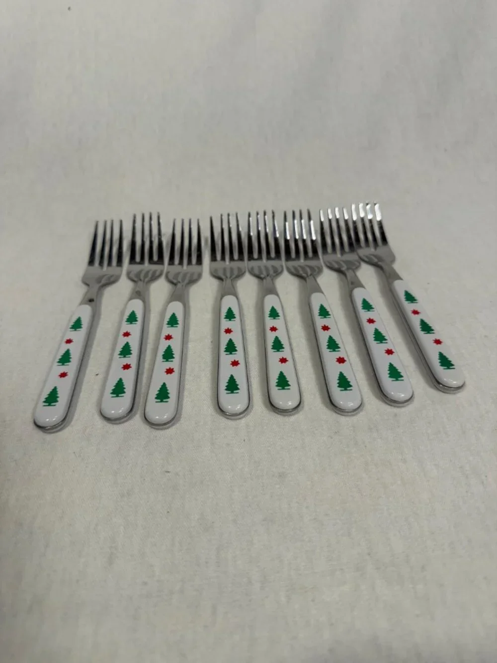 Northland Stainless Christmas Flatware Set 40Pc Service for 8 Holiday Vintage